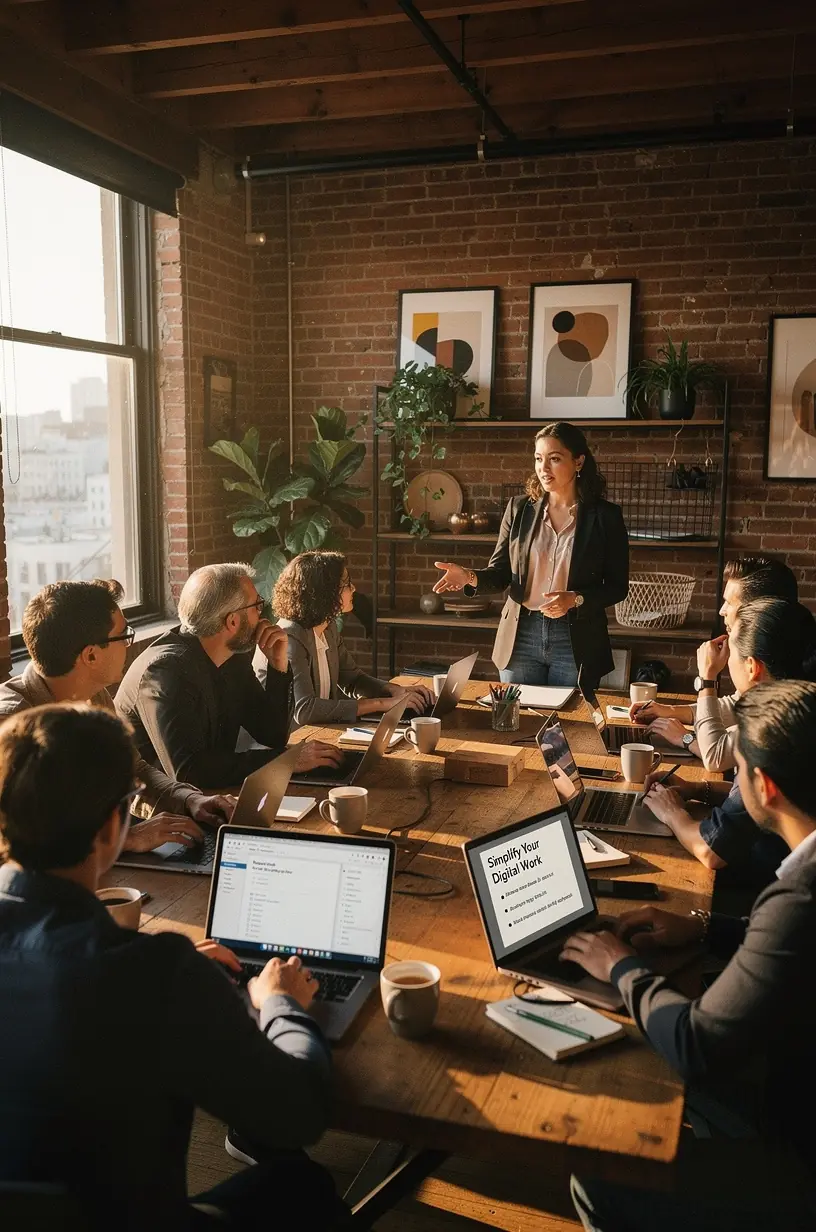 Principles of digital minimalism for efficient work